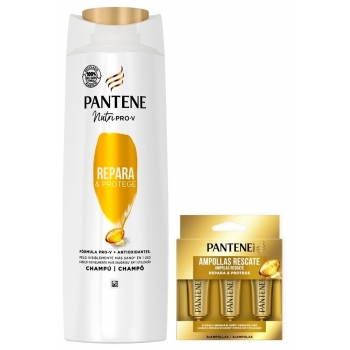Set Champú Repara & Protege 340 ml + Ampollas Repara & Protege 3x15ml
