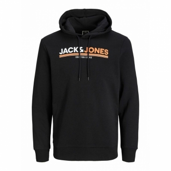 Sudadera con Capucha Hombre Jack & Jones JCOFREDERICK Negro
