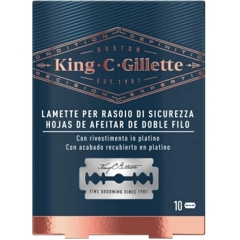 King · C Hojas de Afeitar Doble Filo