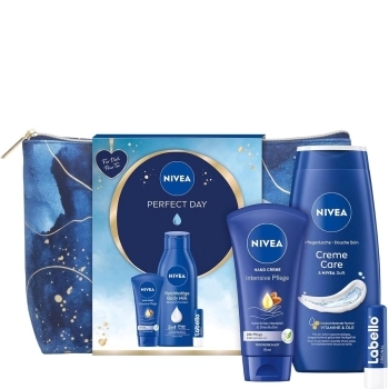 Set Body Milk 400ml + Hand Creme 75ml + Lip Balm 4.8g + Neceser