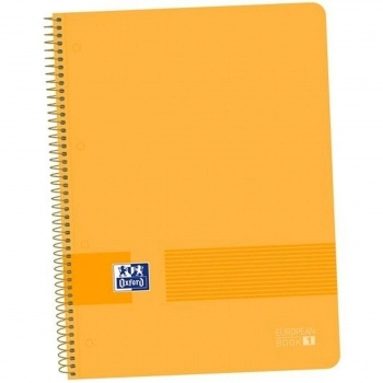 Cuaderno Oxford Live&Go Naranja A4 5 Unidades