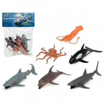 Set de Animales Salvajes Océano 6 Piezas