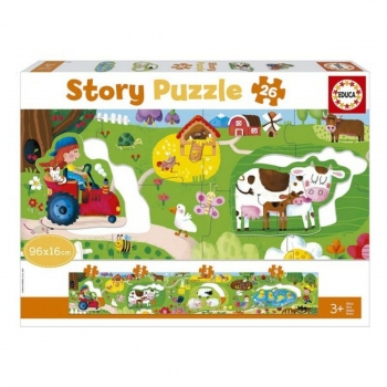 Puzzle Baby Granja Story Educa (26 pcs)