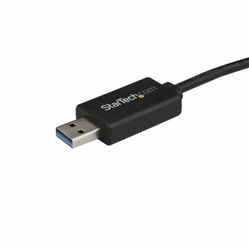 Cable USB A a USB C Startech USBC3LINK            Negro