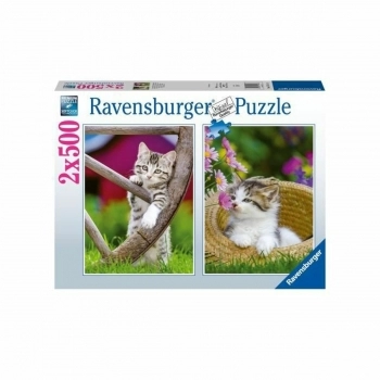 Puzzle Ravensburger Kittens 2 x 500 Piezas