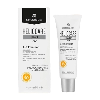 Heliocare 360º 50+ md a-r emulsion piel sensible rojeces 50 ml
