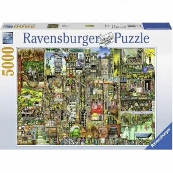 Puzzle Ravensburger Weird Town / Colin Thompson (5000 Piezas)