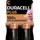 Duracell Plus Pilas Alcalinas C 2uds Duracell Plus Pilas Alcalinas C 2uds