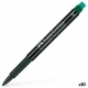 Rotulador permanente Faber-Castell Multimark 1525 M Verde (10 Unidades)