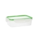 Fiambrera Quid Greenery 1,4 L Transparente Plástico (Pack 4x)