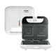 Sandwichera Antiadherente Solac SD5053 750W Blanco 750W 750 W Sandwichera Antiadherente Solac SD5053 750W Blanco 750W 750 W