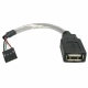 Cable USB Startech USBMBADAPT           USB A Gris