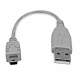 Cable USB 2.0 A a Mini USB B Startech USB2HABM6IN          Gris