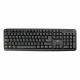 Teclado Ewent EW3109 PS/2 USB Negro