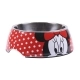 Comedero para Perro Minnie Mouse Melamina 410 ml Metal Multicolor