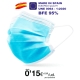 Pack Profesional 5000 uds Mascarillas Higienicas tres Capas BFE 95% Pack Profesional 5000 uds Mascarillas Higienicas tres Capas BFE 95%