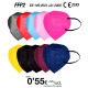 Pack 200 uds FFP2 Surtido Colores Pack 200 uds FFP2 Surtido Colores