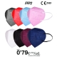 Pack 200 uds FFP2 Surtido Colores Pack 200 uds FFP2 Surtido Colores
