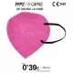 Pack 500 uds FFP2 Color Rosa Pack 500 uds FFP2 Color Rosa