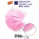 Pack 5000 uds Mascarillas Higienicas tres Capas Rosa Claro BFE 95% Pack 5000 uds Mascarillas Higienicas tres Capas Rosa Claro BFE 95%