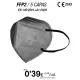 Pack 500uds FFP2 Gris Plata Pack 500uds FFP2 Gris Plata