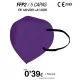 Pack 500uds FFP2 Morada Pack 500uds FFP2 Morada