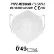 FFP2 Blanca Talla Mediana 500uds FFP2 Blanca Talla Mediana 500uds
