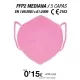 FFP2 Rosa Talla Mediana 1000uds FFP2 Rosa Talla Mediana 1000uds