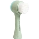 Natural Fiber Facial Brush 2in1