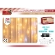 LUCES CORTINA GRUESA 210L  2 * 1.5M BLANCO/ CÁLIDO PARPADENTE 
